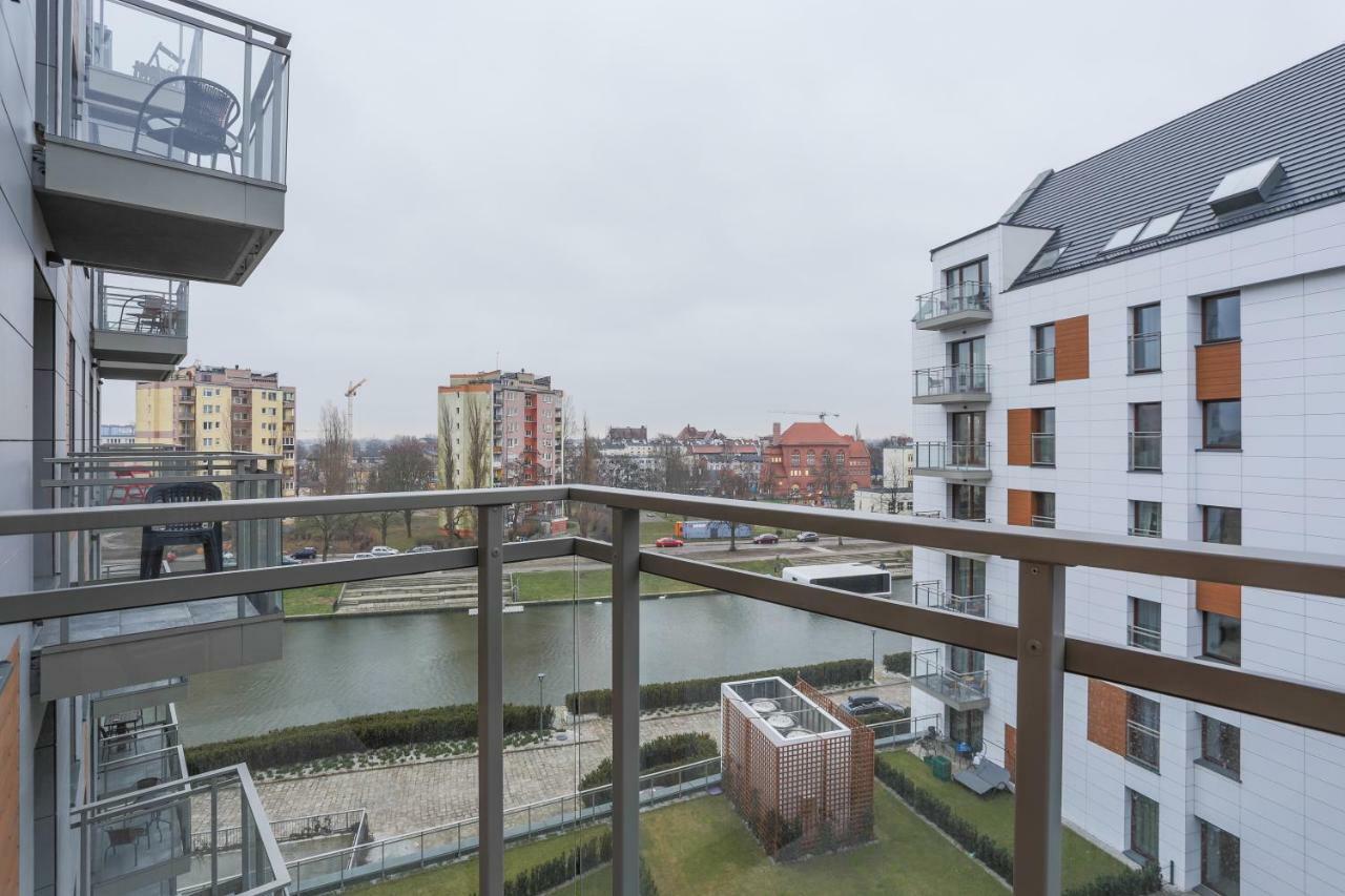 Apartament Z Widokiem Na Rzeke Gdansk Stare Miasto Eksteriør bilde